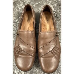 Cobb Hill by New Balance Womens Comfort Loafer Shoe Size 9.5Narrow Leather Brown